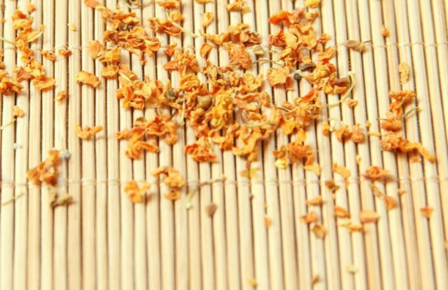 Редчайшие Красные Цветки Османтуса (Гуйхуа) - Китайский травяной чай