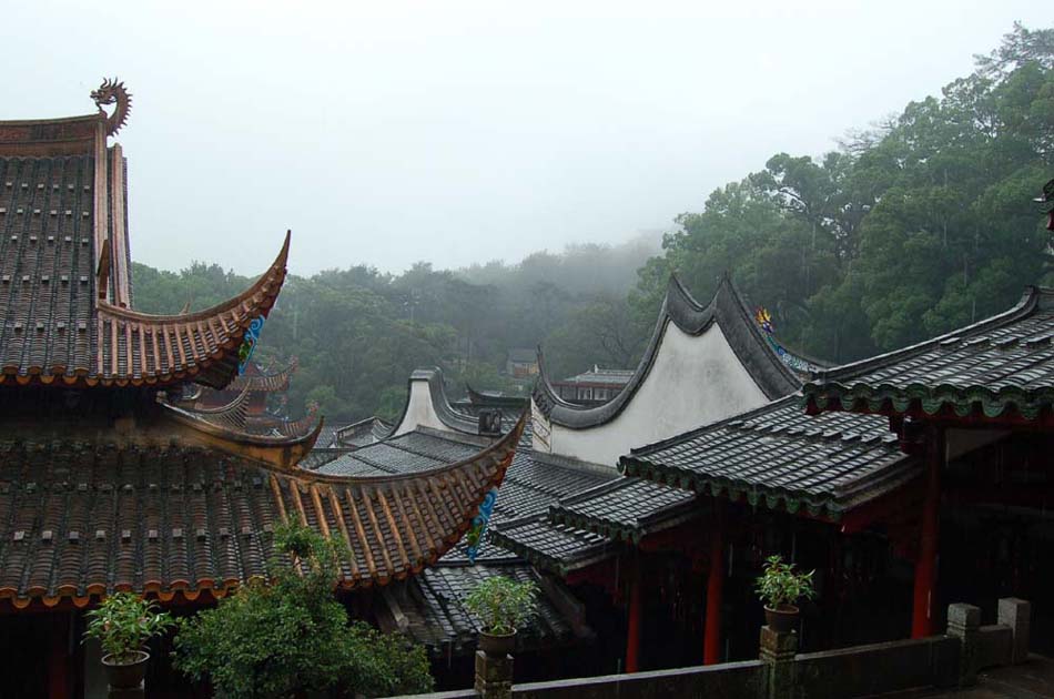 Дождь в Гу Шань  (Провинция Фуцзянь)