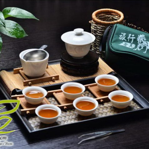 Походный набор для чаепития в китайском стиле (Белый) главное фото