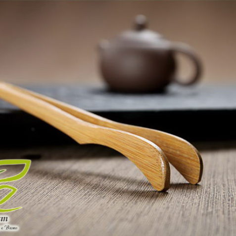Чайные щипцы - пинцет из бамбука